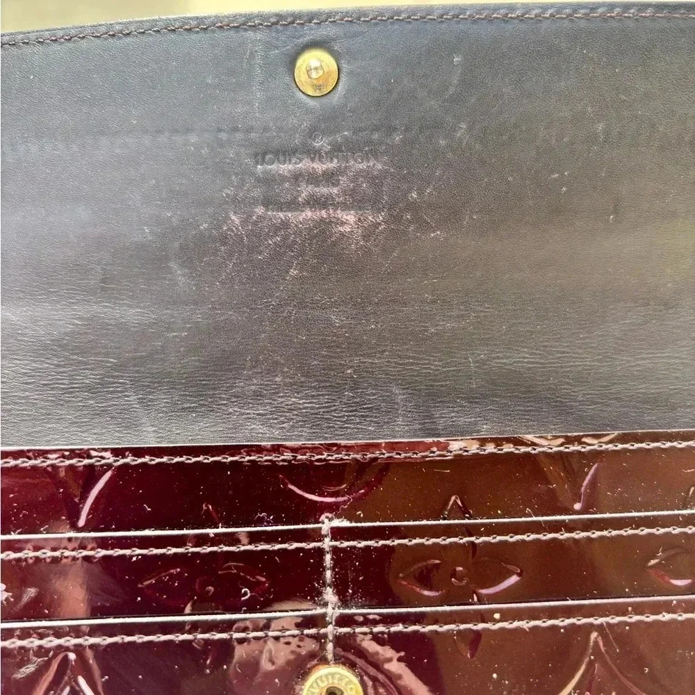 Louis Vuitton Vernis Sarah wallet- Full inclusion with dust bag, box & ribbon - Picture 12 of 14